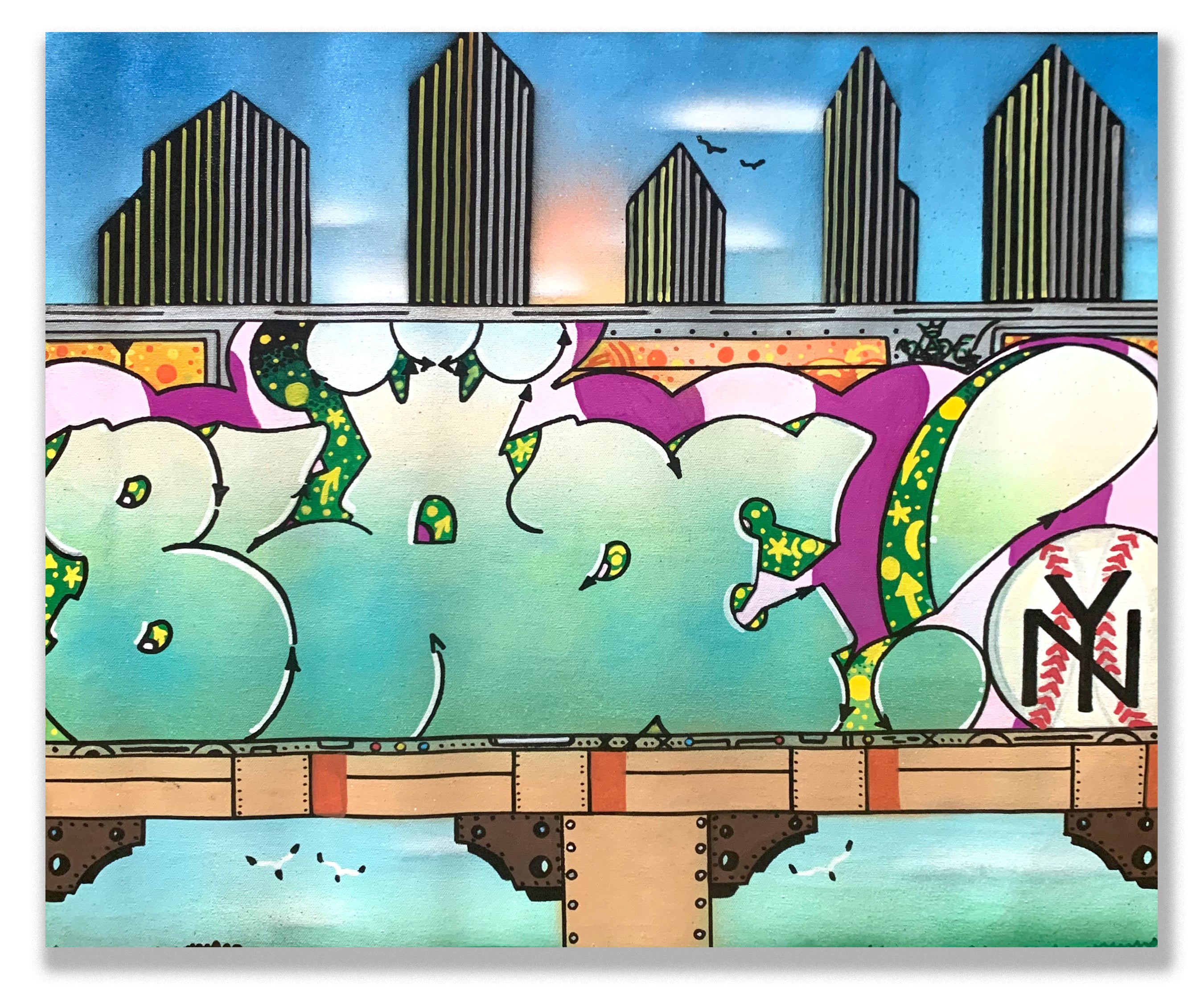 BLADE - "Untitled"- Painting