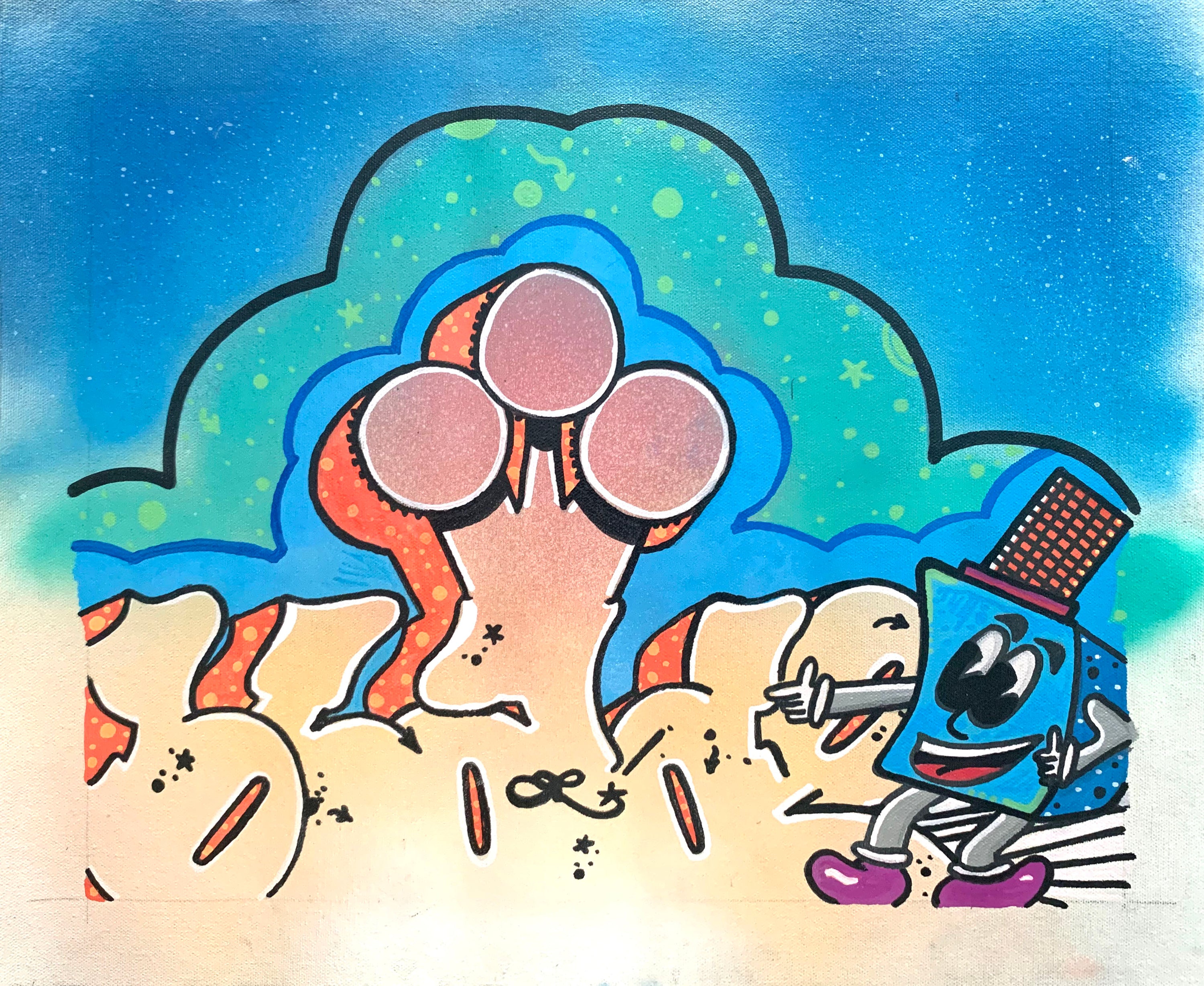 BLADE - "Untitled"- Painting