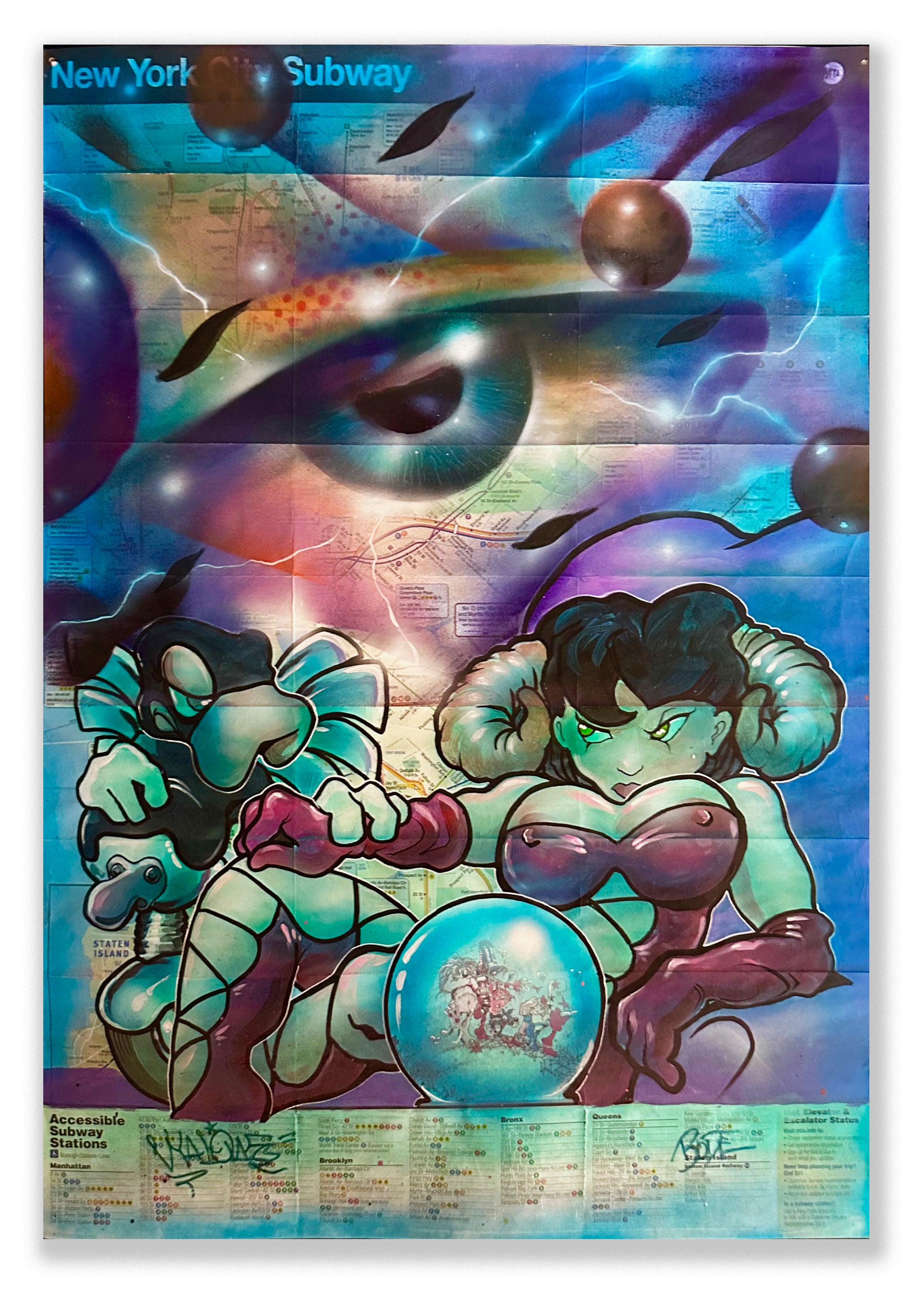 MARK BODE  "BODĒ X VYAL" Map