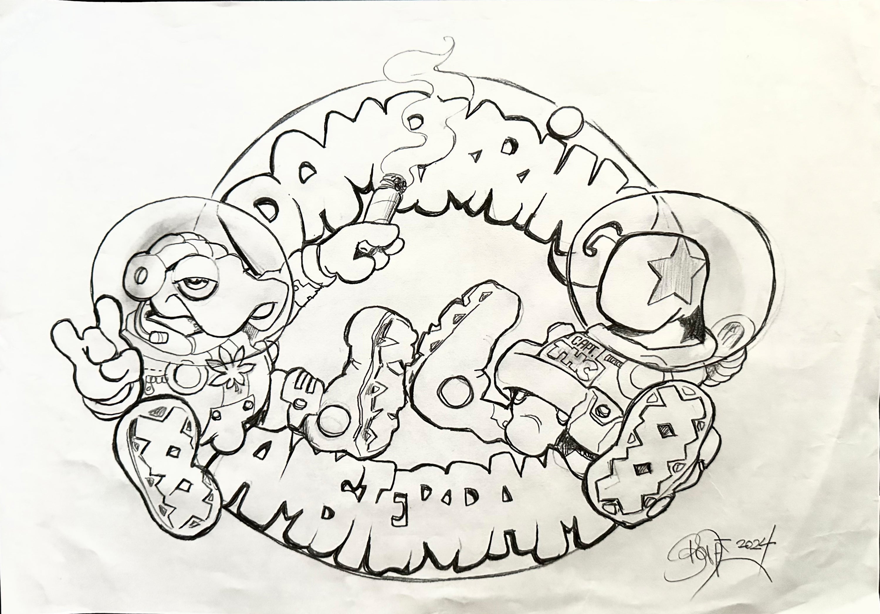 MARK BODE "Dampkring Amsterdam Hoodie Design"