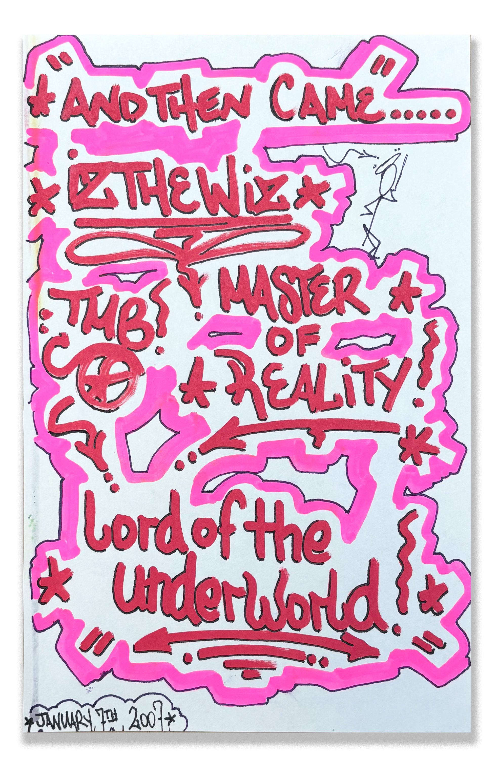 IZ THE WIZ -"Master of reality" BB Drawing