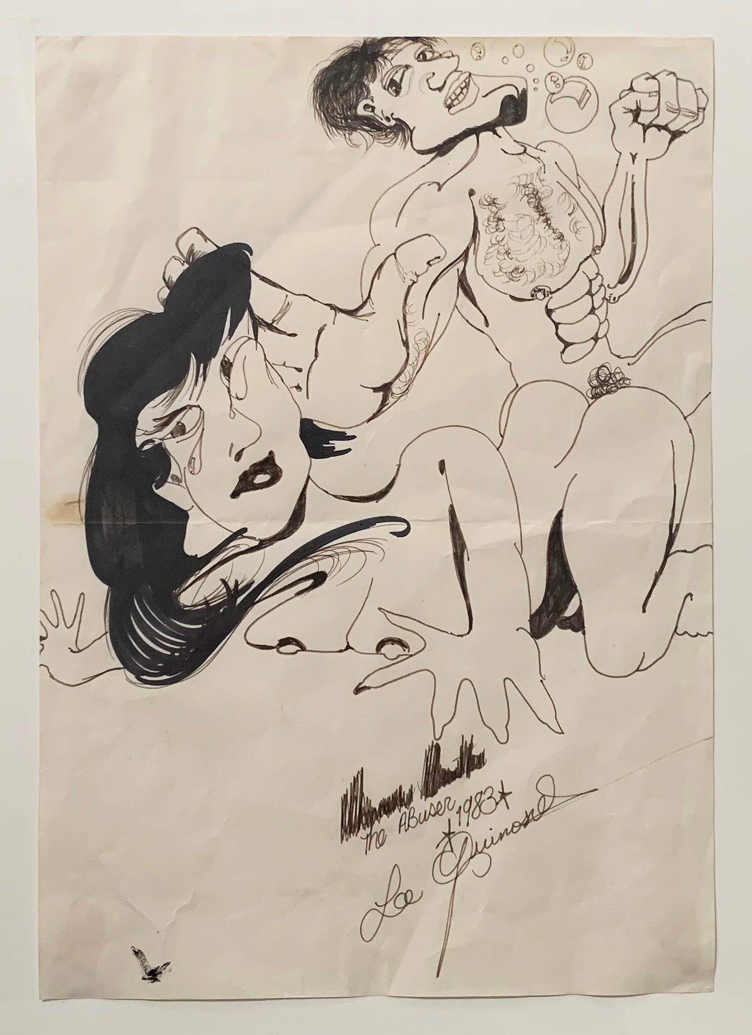 LEE QUINONES - "The Abuser" Study