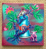 LADY PINK - "Piglet Pink" Painting