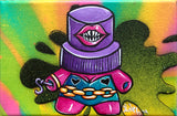 LADY PINK -  "Spray Cap Killa" Painting