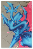 SEEN -  "Devil Tails"  Airbrush on Canvas
