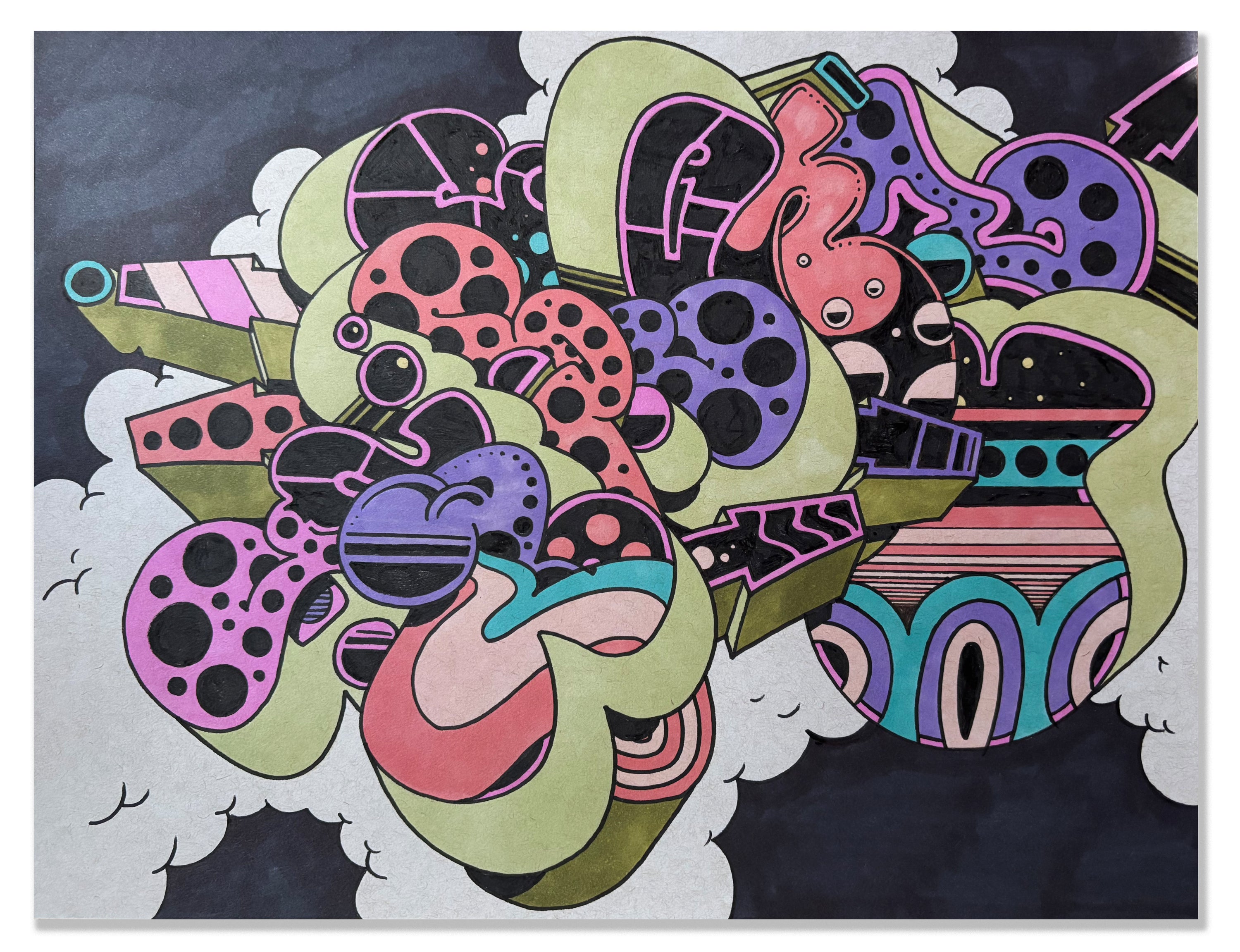 SPONE - "Untitled"  drawing