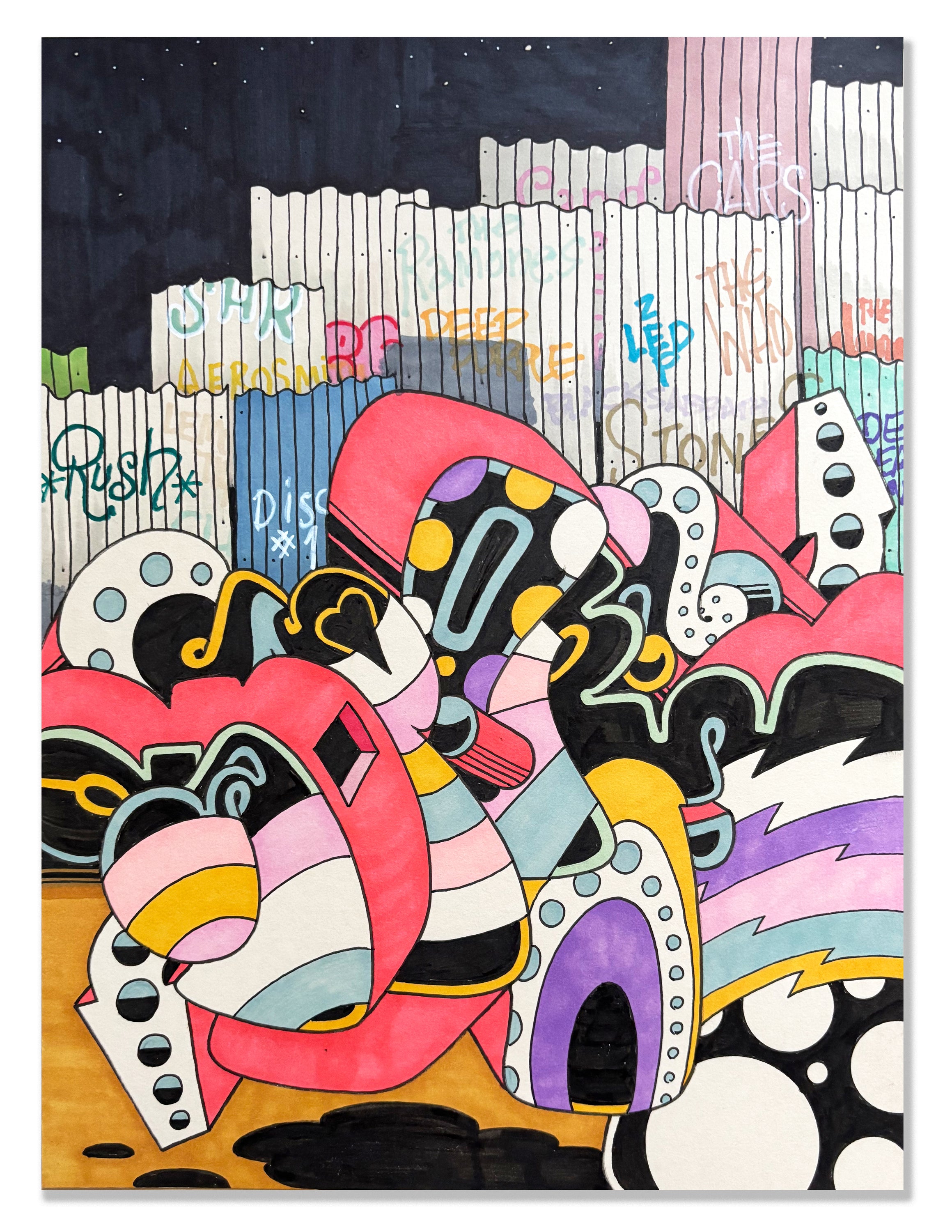 SPONE - "Untitled"  drawing