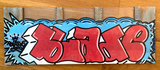 BLADE "Windows Down" Painting on Metal Urban Art