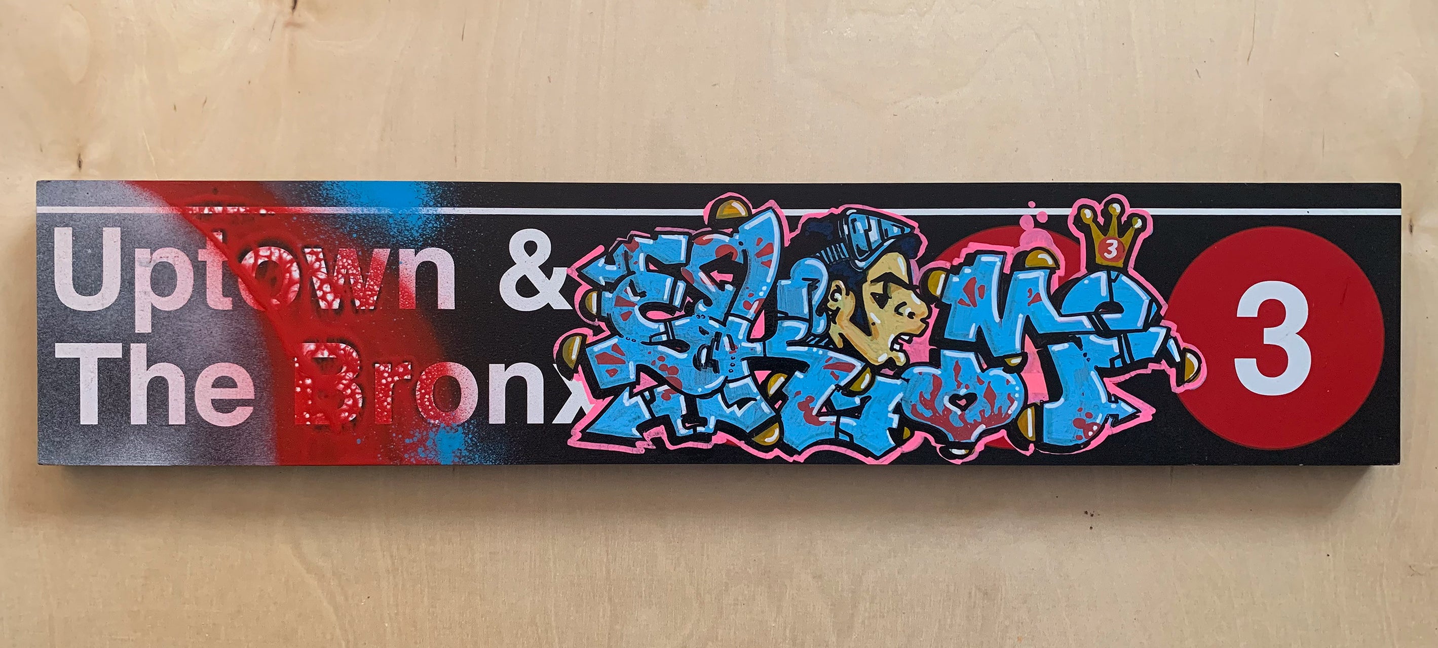 SKEME - "Harlems Finest" Painting