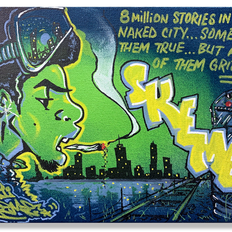 SKEME - "8 Million Stories" Painting