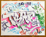 TRACY 168  "Wilstyle"  Black Book Drawing