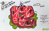 IZ THE WIZ - "Im Baaaack" Drawing