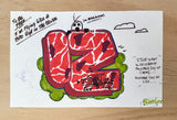 IZ THE WIZ - "Im Baaaack" Drawing