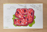 IZ THE WIZ - "Im Baaaack" Drawing