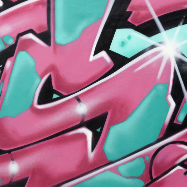 GRAFFITI ARTIST SEEN  -  "Super S"  Aerosol on  Canvas