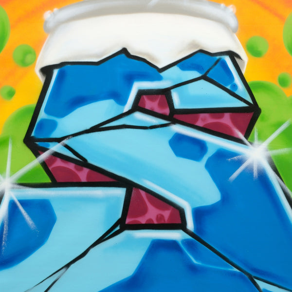 SEEN -"Block Buster "S" Painting
