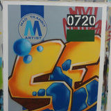 GRAFFITI ARTIST SEEN  -  "MTA"  Aerosol on  Canvas