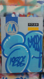 GRAFFITI ARTIST SEEN  -  "MTA - Stretched" 24x32"  Aerosol on  Linen