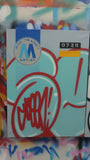 GRAFFITI ARTIST SEEN  -  "MTA - Stretched" 24x32"  Aerosol on  Linen
