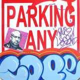 COPE 2 - "Blue Classic Bubble 35" No Parking Sign