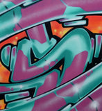 GRAFFITI ARTIST SEEN  -  "Super S"  Aerosol on Canvas