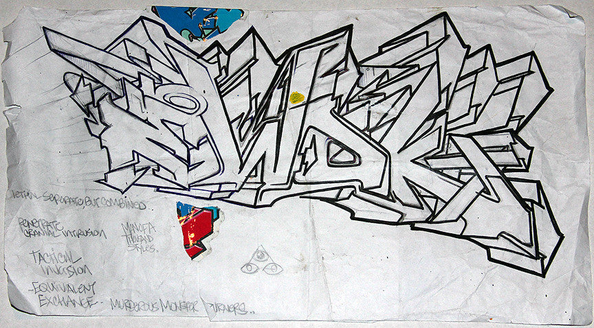 EWOK 5MH  -   "EWOK Outline done in Split Croatia