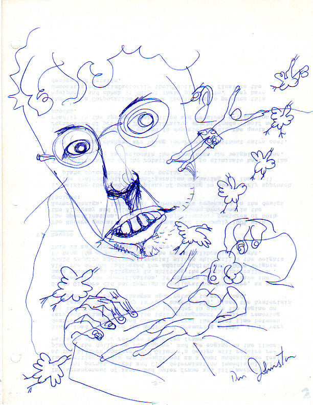 DANIEL JOHNSTON -  "(Untitled) 1982-B"