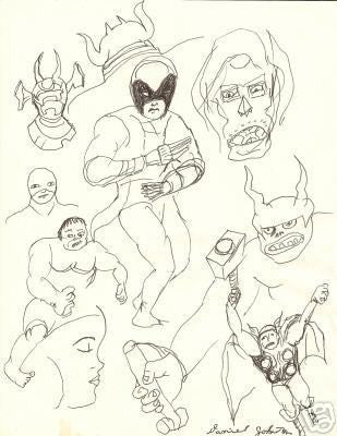 DANIEL JOHNSTON - "Villain's"