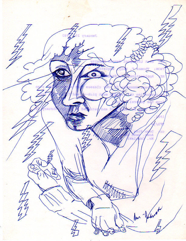 DANIEL JOHNSTON - "(Untitled) 1982-D"