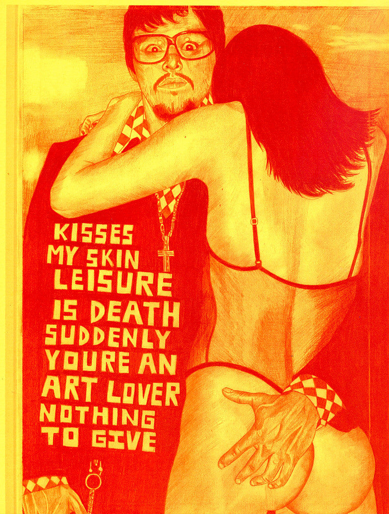 ALBERT REYES - "Leisure is death" Print