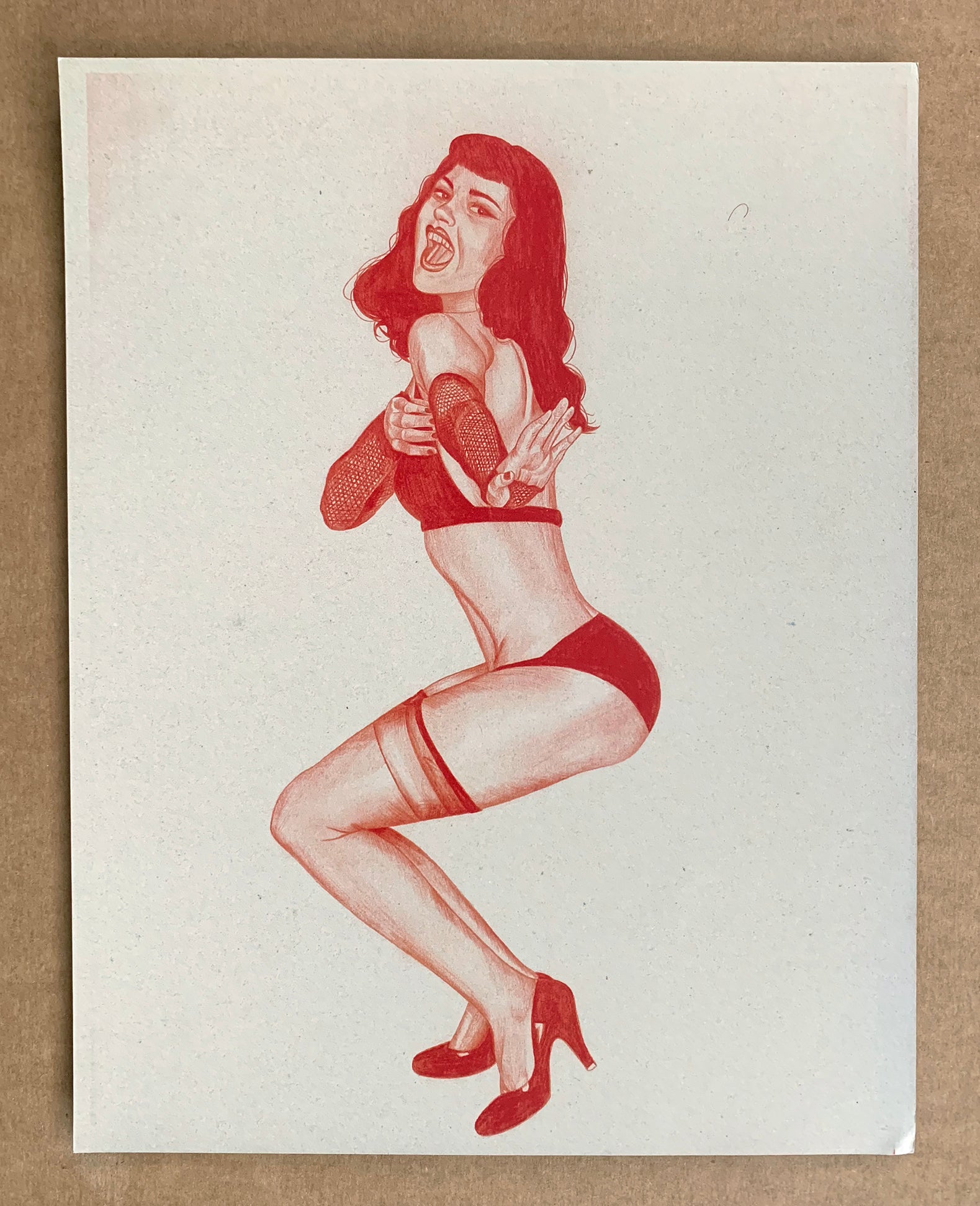 ALBERT REYES -  "Detox Booty #2"  Print