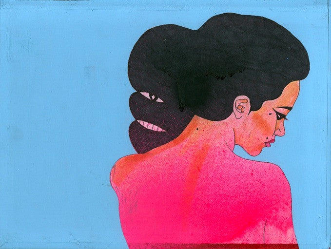 ALBERT REYES - "Untitled" Woman