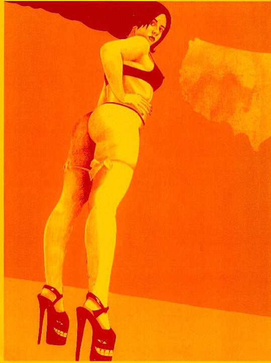 ALBERT REYES -  "Heels" Print