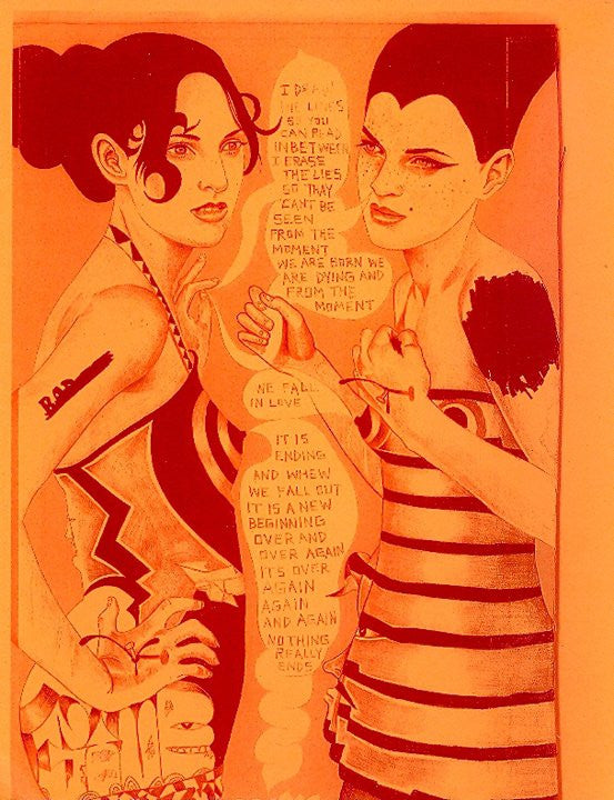 ALBERT REYES -  "The Lies" Print