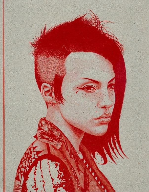 ALBERT REYES -  "Punk" Print