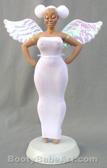 VINYL BOOTY BABE - Angel