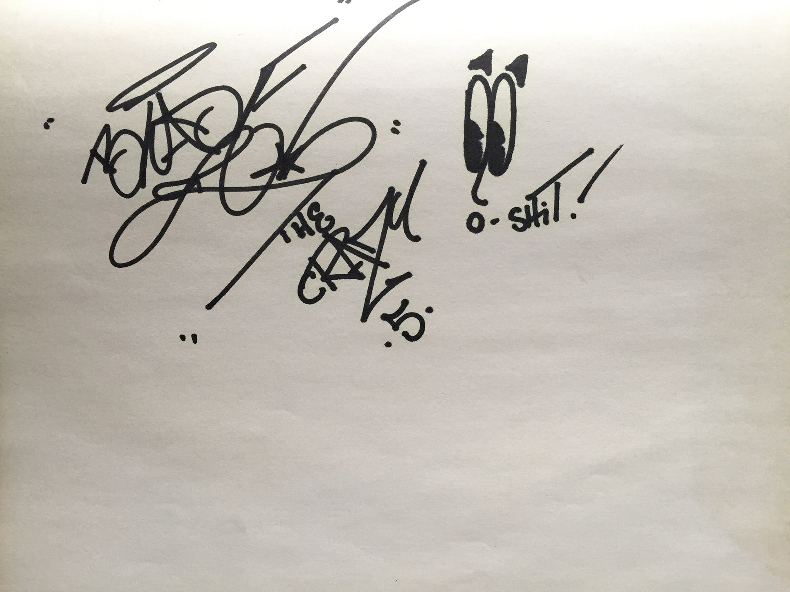 BLADE - "Tag"- Black Book Drawing 1985