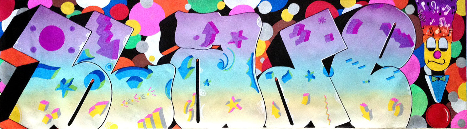 BLADE - "Feel The Party Flow" Painting