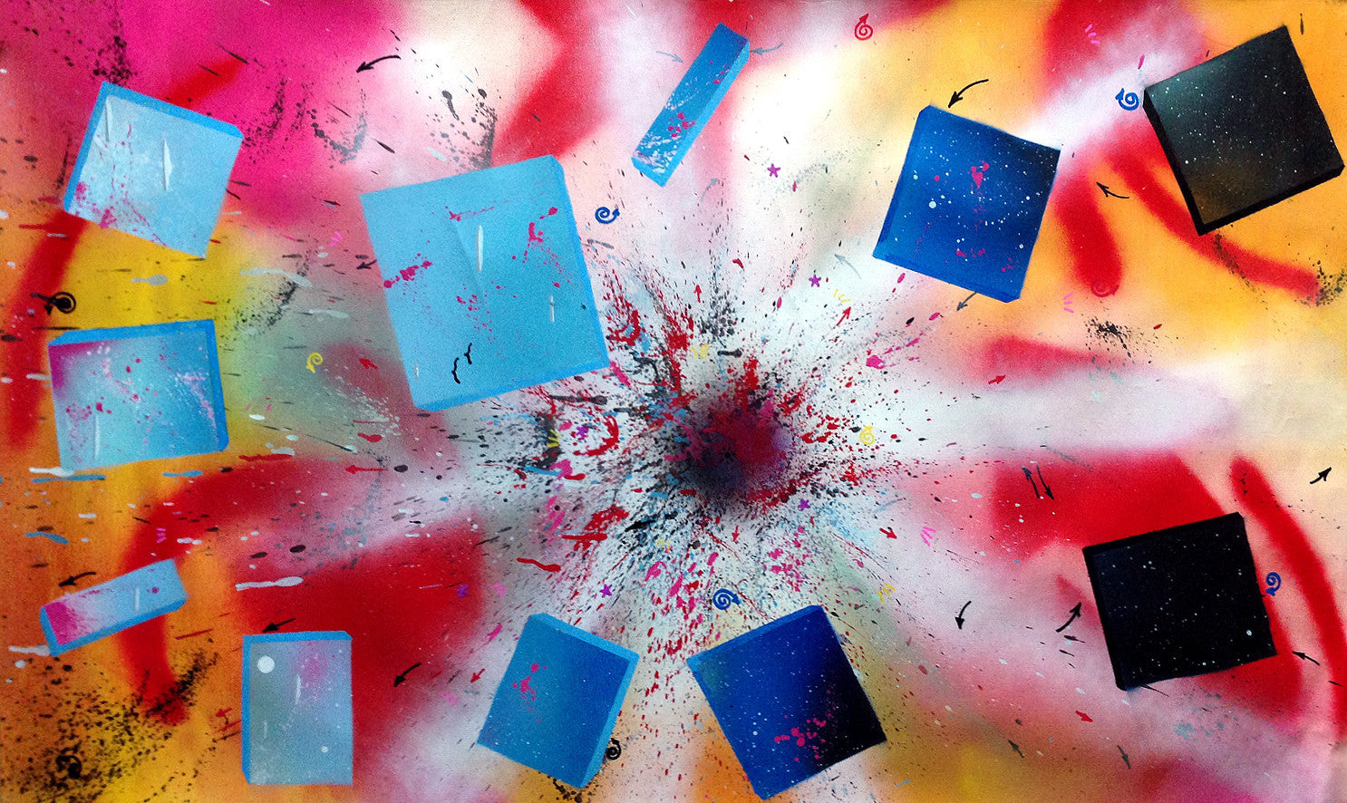 BLADE - "Feel The Motion" Painting