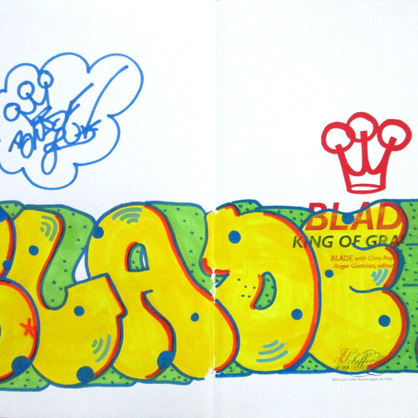 BLADE - "King of graffiti" Custom Book Drawing 9
