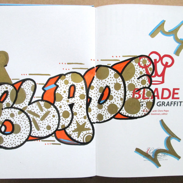 BLADE - "King of graffiti" Custom Book Drawing 15