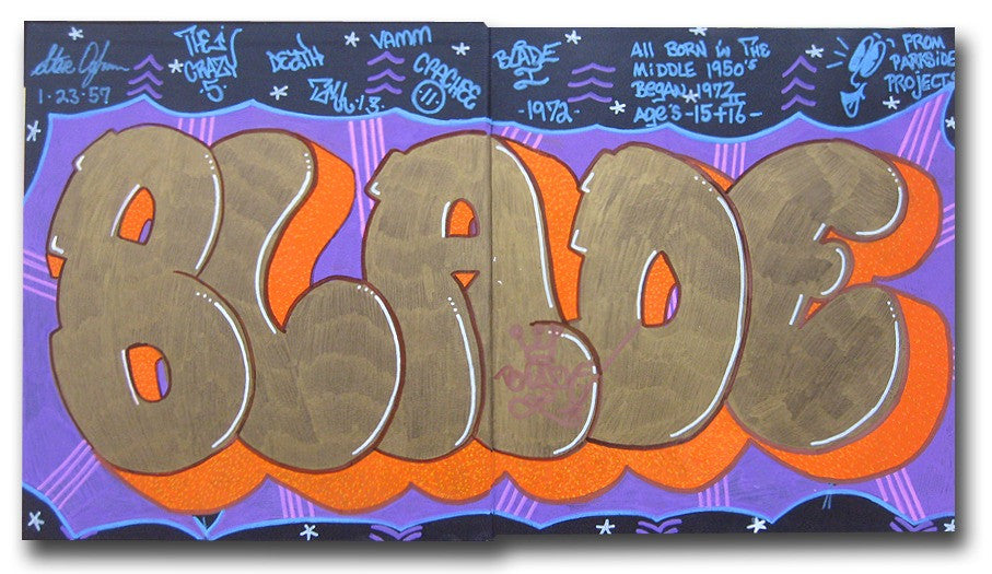BLADE - "King of Kings" Custom Book Drawing 8
