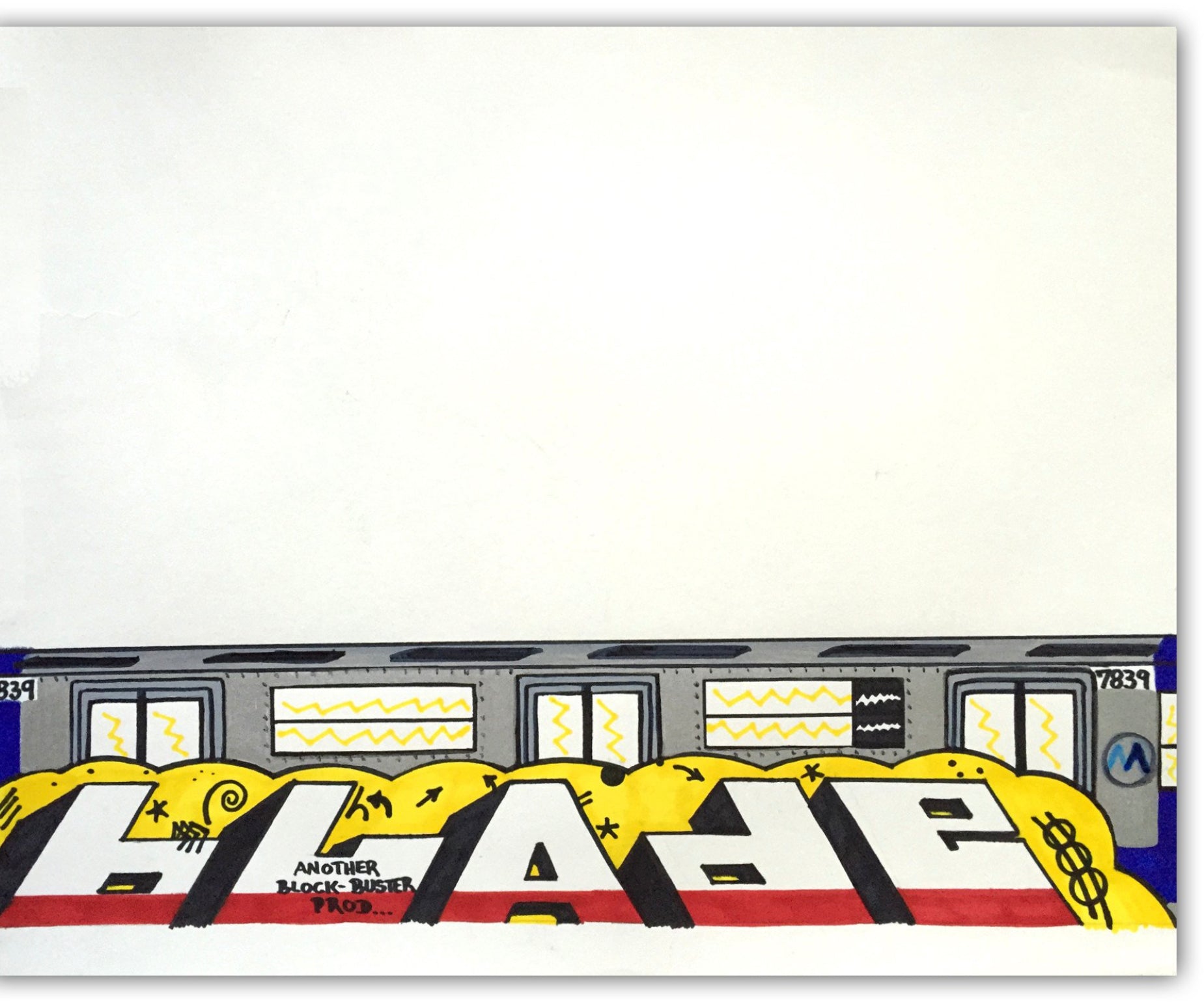 BLADE "Another BlockBuster" Drawing