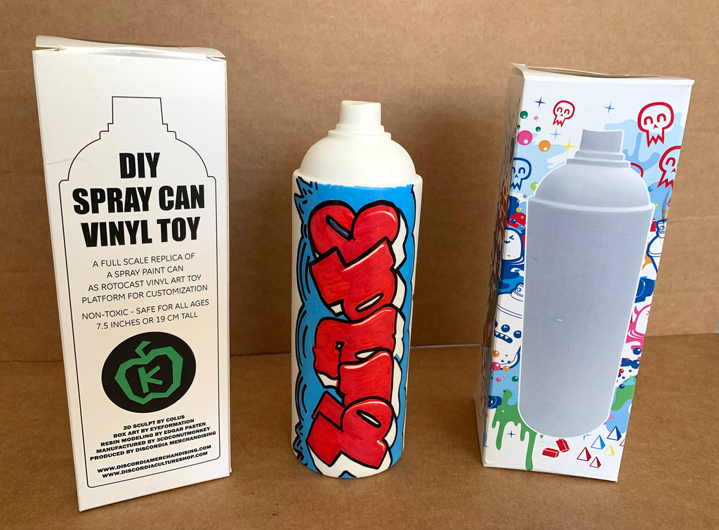 BLADE Painted/Tagged Can Vinyl Toy DirtyPilot