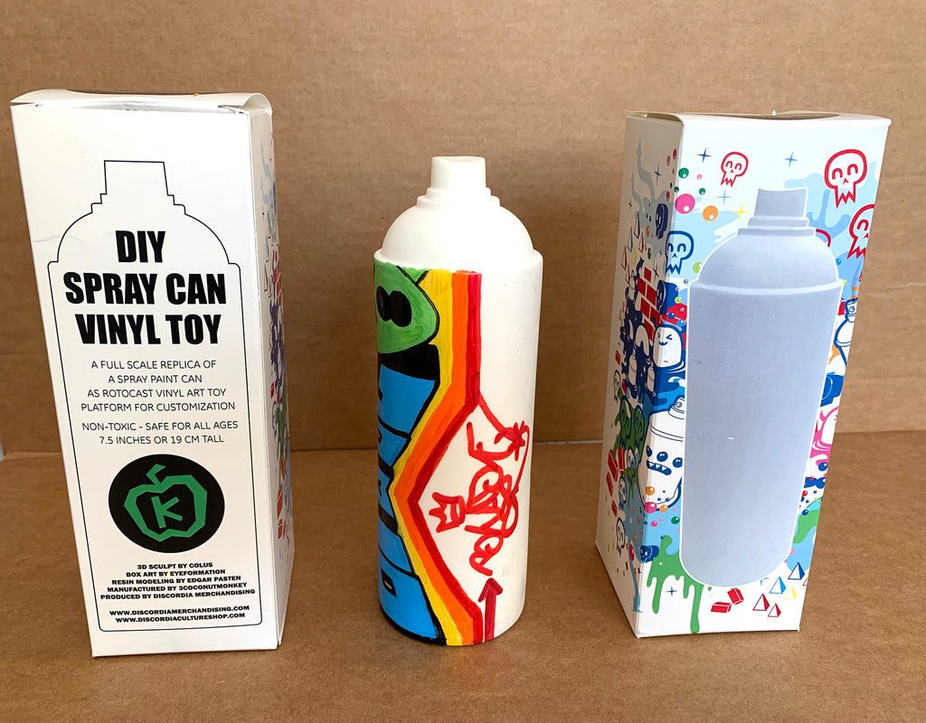 BLADE Painted/Tagged Can Vinyl Toy DirtyPilot