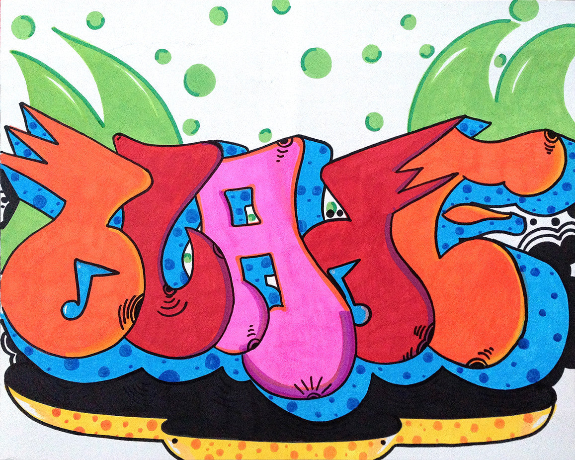 BLADE - "Music Man" Drawing