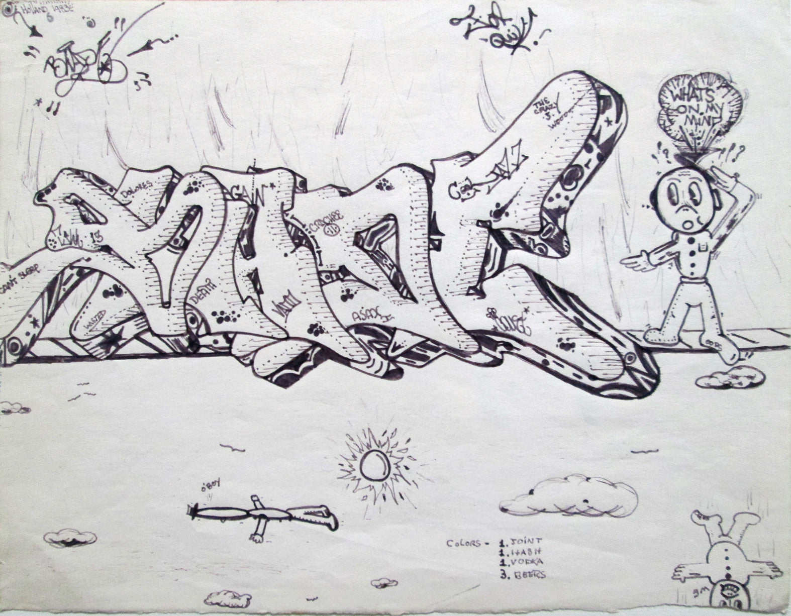 BLADE - "For QUIK" - Drawing 1983
