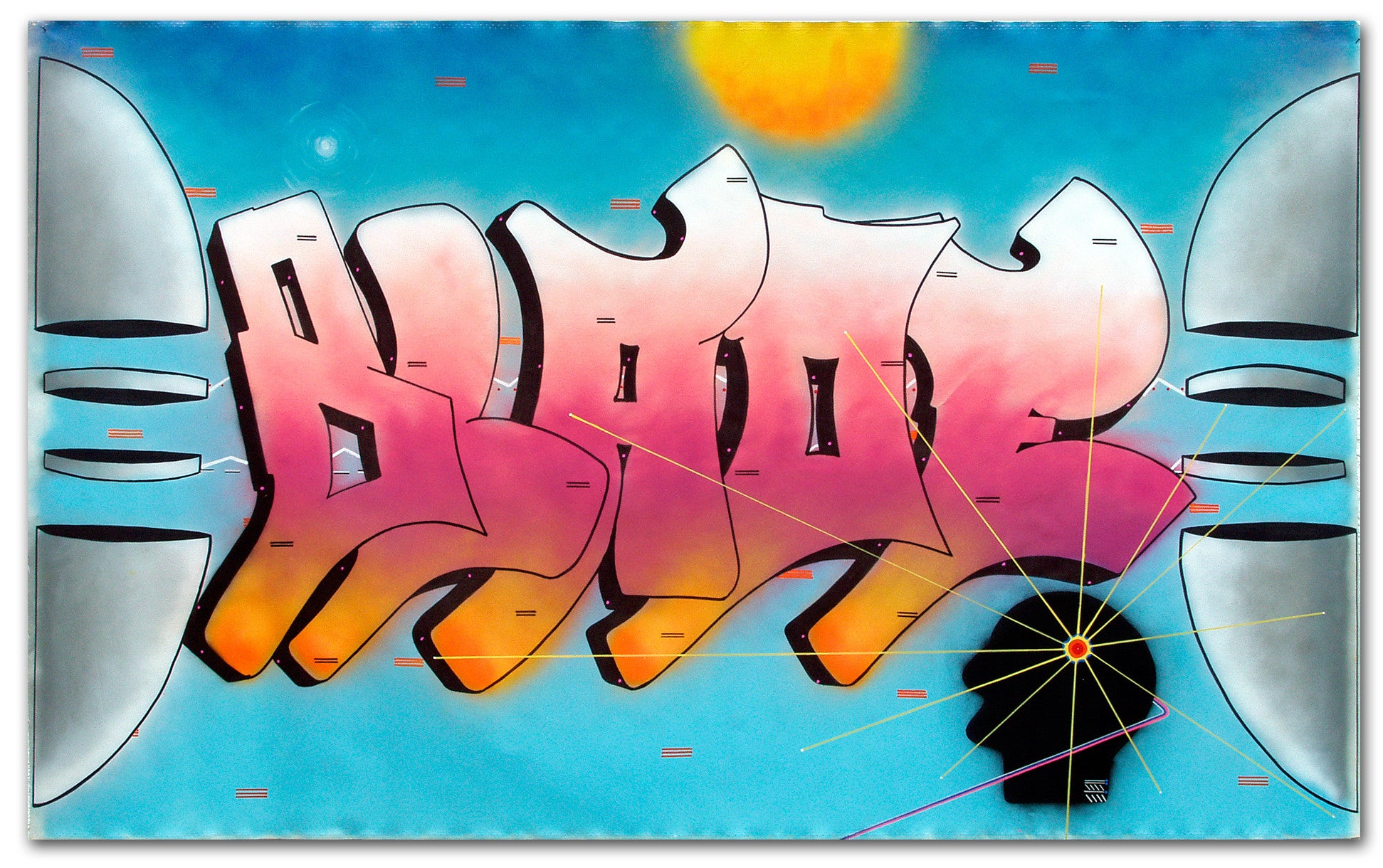 BLADE - "Mainstreams"- Painting (1990)