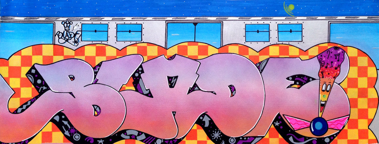 BLADE - "Party Train" Painting