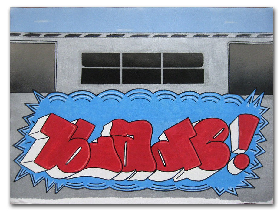 BLADE -"Expressway" Painting w/print